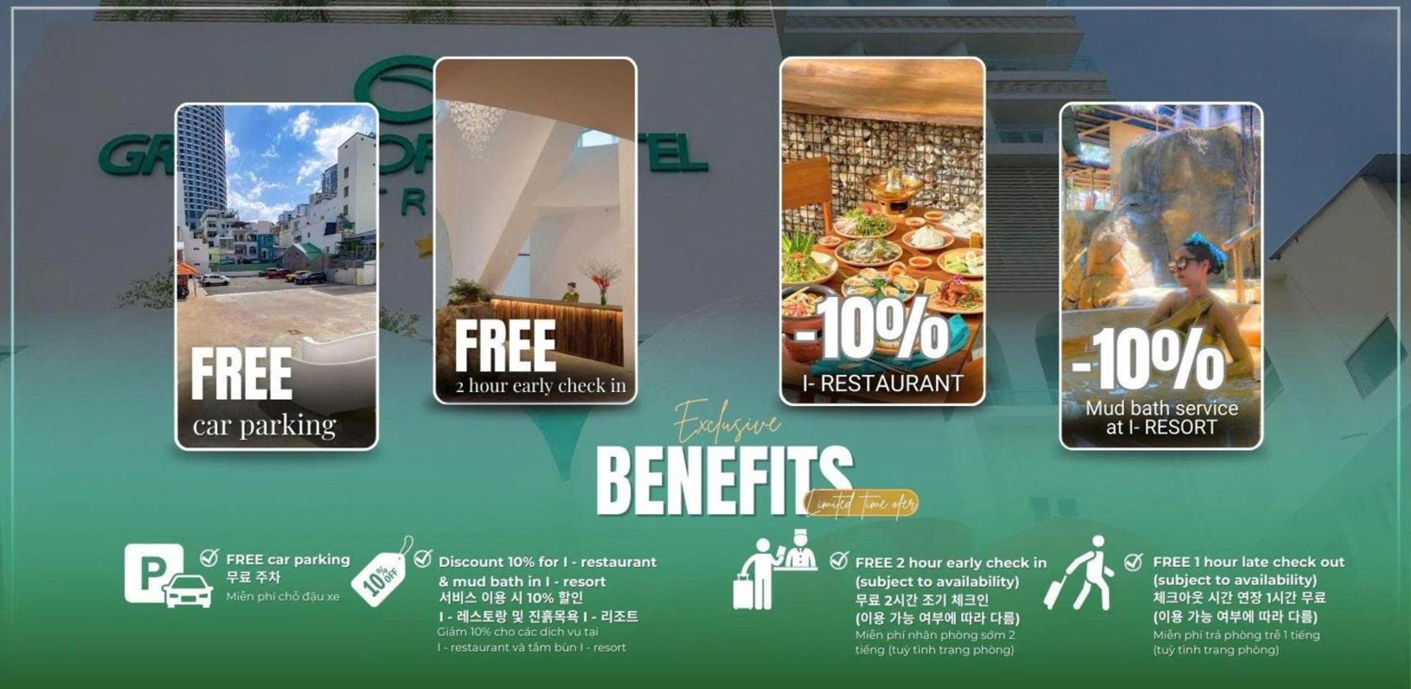 Green World Hotel Нячанг Екстер'єр фото